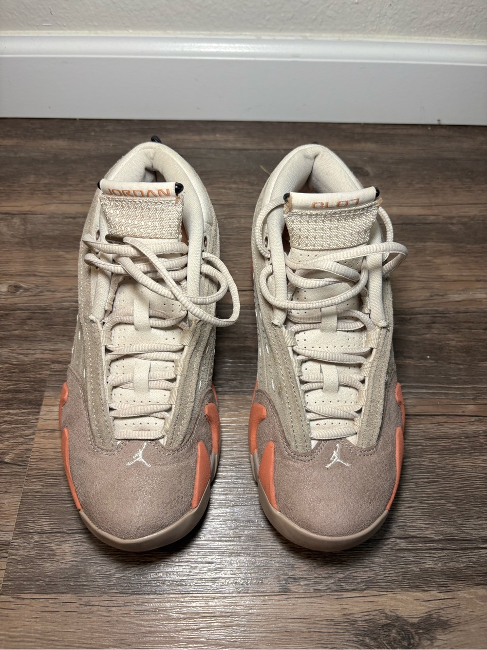 Size 5 - CLOT x Air Jordan 14 Retro Low Terracotta